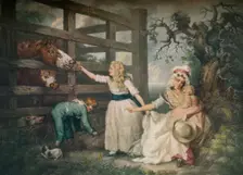 Compassionate Children, c1793, (1916). Artist: William Ward