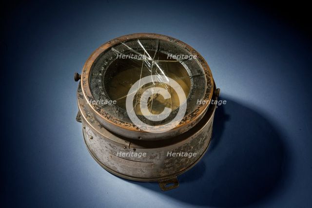 Compass, Aperiodic, Wiley Post crash, ca. 1930s Creator: E. S. Ritchie & Sons Inc..