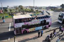 Compass Gardens, Tower Esplanade, Skegness, Lincolnshire, 2017. Creator: Alun Bull