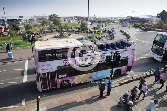 Compass Gardens, Tower Esplanade, Skegness, Lincolnshire, 2017. Creator: Alun Bull.