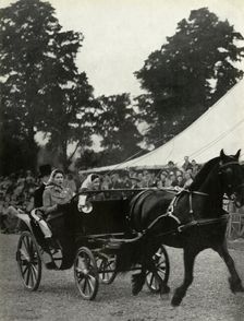 Competing at Windsor Horse Show - May, 1945 1947. Creator: Unknown