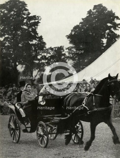 'Competing at Windsor Horse Show - May, 1945', 1947. Creator: Unknown.