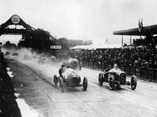 Competitors in the French Grand Prix, Strasbourg, 1922