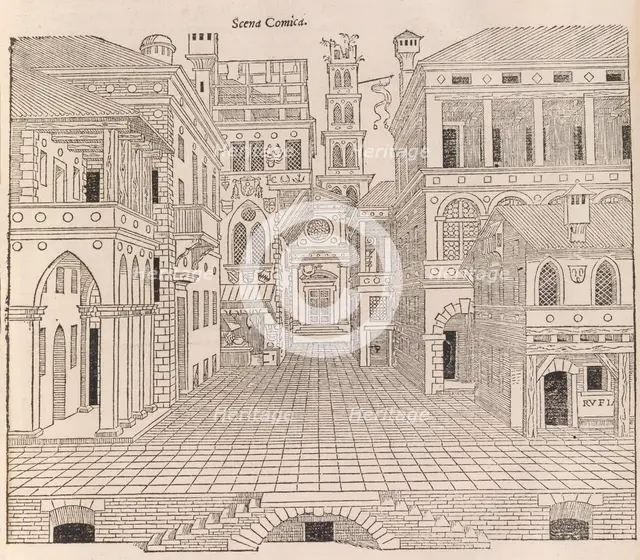 Compendium of Architectural Books by Sebastiano Serlio (Books I-V), 1544, 1545..., 1544, 1545, 1547. Creator: Sebastiano Serlio.