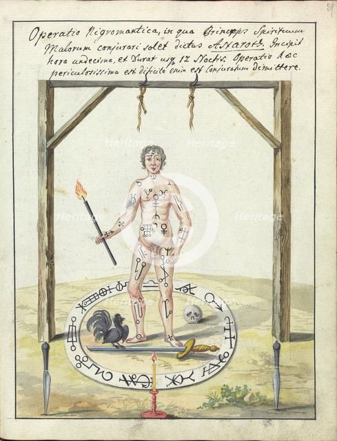Compendium rarissimum totius Artis Magicae..., 1775. Artist: Anonymous  