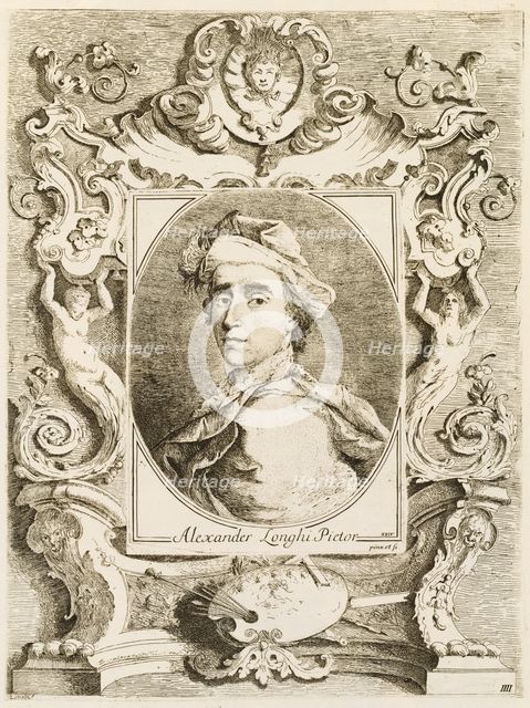 Compendio delle Vite de' Pittori Veneziani istorici piùrinomati del presente secolo con suoi..., 176 Creator: Alessandro Longhi.