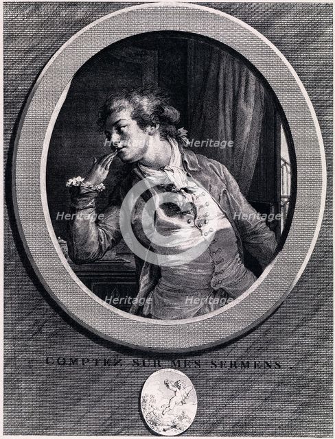 Comptez sur mes serments!, 1789. Artist: Saint-Aubin, Augustin, de (1736-1807)