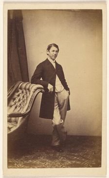 Compton Downville, Commander, Royal Navy, 1865-1875. Creator: Bennett