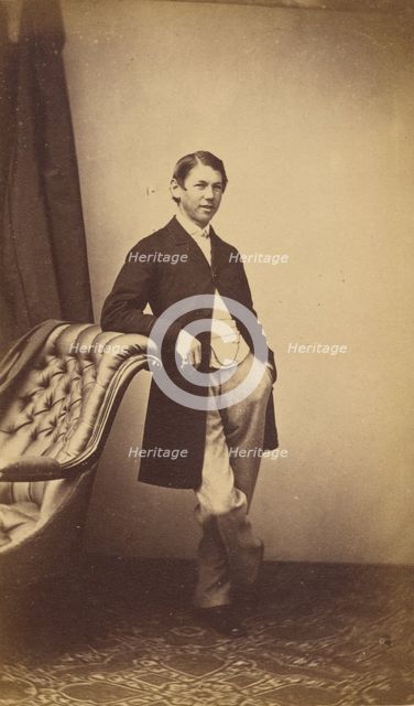 Compton Downville, Commander, Royal Navy, 1865-1875. Creator: Bennett.