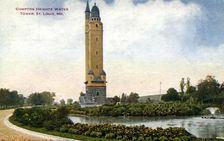 Compton Heights Water Tower, St Louis, Missouri, USA, 1907