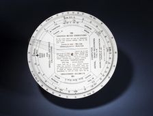 Computer, Weems E-1B Navigational. Creator: Weems System of Navigation