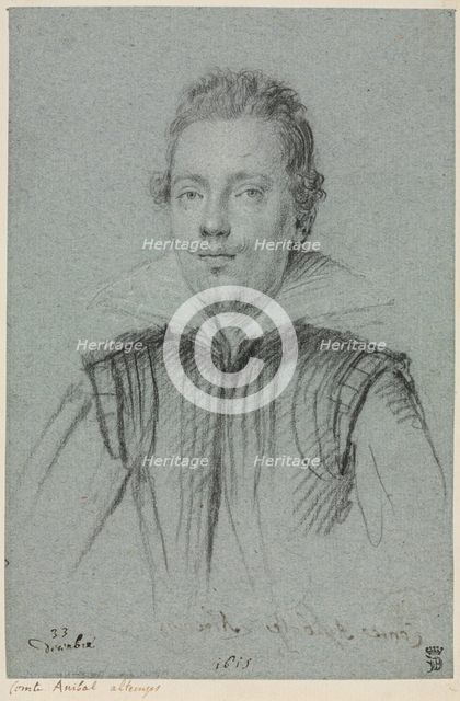 Comte Anibal Altemps, 1615. Creator: Ottavio Mario Leoni (Italian, 1578-1630).