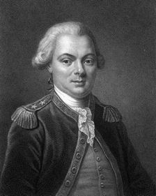 Comte de La Perouse, 18th century French navigator, astronomer and explorer, c1834