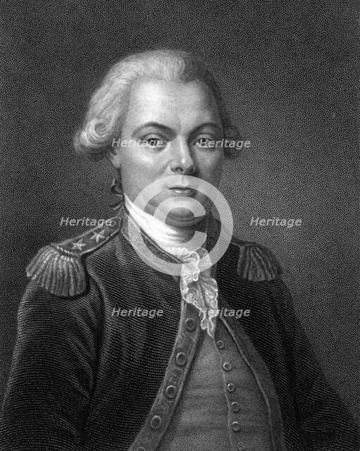 Comte de La Perouse, 18th century French navigator, astronomer and explorer, c1834. Artist: Unknown