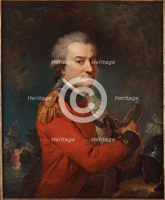 Comte Pierre André de Suffren de Saint-Tropez (1729-1788), Mid of the 18th cen. Creator: Anonymous.