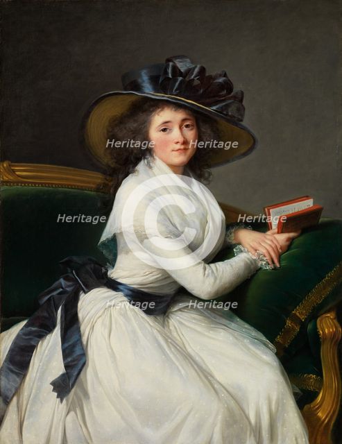 Comtesse de la Châtre (Marie Charlotte Louise Perrette Aglaé Bontemps, 1762-1848), 1789. Creator: Elisabeth Louise Vigee-LeBrun.