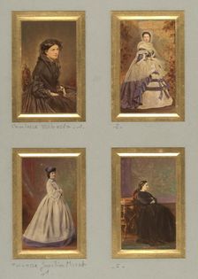 [Comtesse Walewska and Princesse Joachim Murat], before 1865. Creators: Pierre-Louis Pierson, Marck