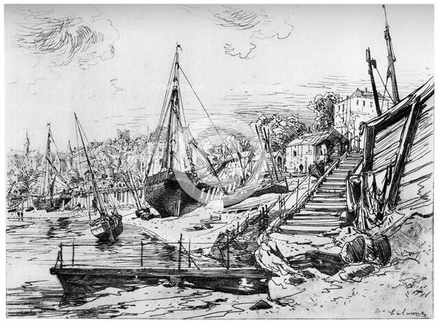 'Concarneau', c1850-1895 (1924). Artist: Maxime Lalanne