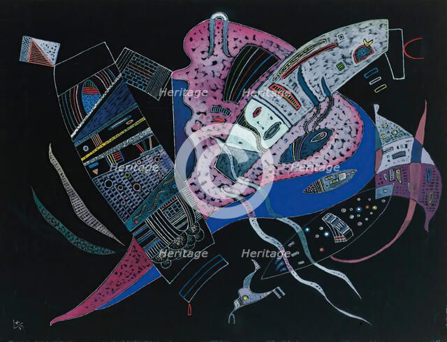 Concentré, 1937. Creator: Kandinsky, Wassily Vasilyevich (1866-1944).