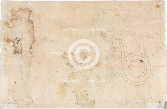 Concentric Circles, c. 1535. Creator: Romanino (Italian, 1484/87-1562).