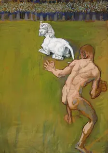 Conceptual Artist, 1894. Creator: Akseli Gallen-Kallela