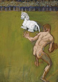 Conceptual Artist, 1894. Creator: Akseli Gallen-Kallela