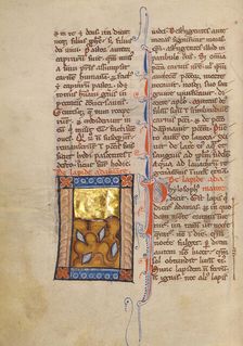 Concerning Diamonds; Bestiary, about 1270. Creator: Unknown