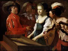 Concert 1626. Artist: Hendrick ter Brugghen