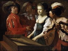 Concert 1626. Artist: Hendrick ter Brugghen