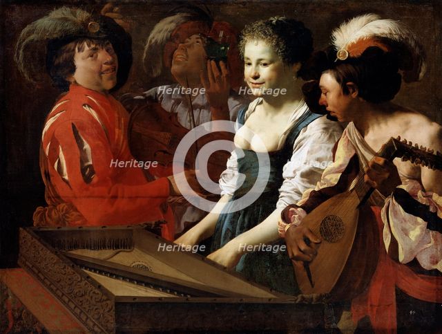 'Concert', 1626.  Artist: Hendrick ter Brugghen
