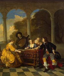 Concert, 1650. Creator: Jacob van Loo