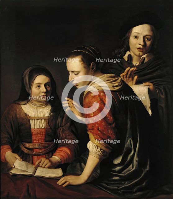 Concert, 1652. Creator: Herman van Aldewereld.