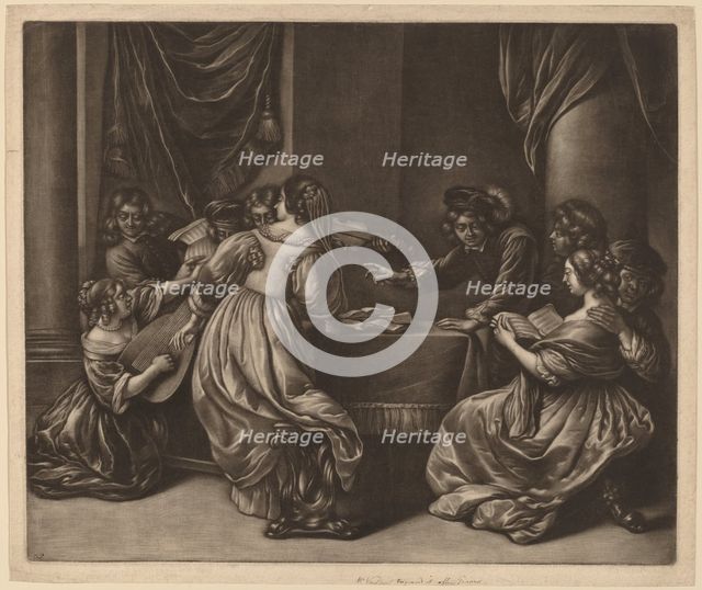 Concert with Nine Persons. Creator: Wallerant Vaillant.