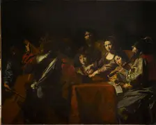 Concert with Eight Figures, 1628–1630