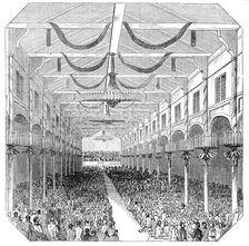 Concert at the Beethoven Hall, 1845. Creator: Unknown