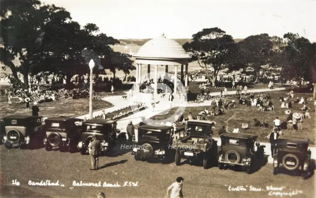 Concert at Balmoral, Mosman, c1930. Creator: Unknown.