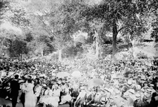 Concert, Central Park, between c1915 and c1920. Creator: Bain News Service