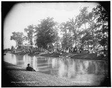 Concert day, Belle Isle Park, Detroit, between 1890 and 1901. Creator: Unknown