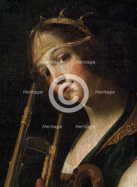 'Concert' (detail), late 16th or early 17th century. Artist: Francesco Rustici