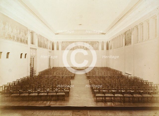 Concert hall, House of the Association of Literature and Arts, Russia, 1910s. Artist: Unknown