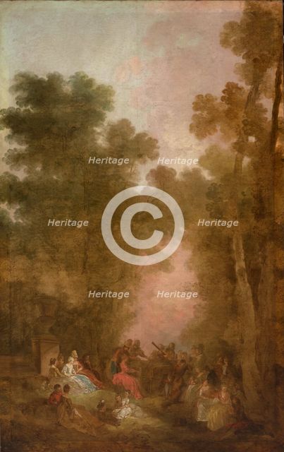 Concert in the Park, 1785. Creator: Jean Pierre Norblin.