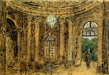 Concert in Sanssouci (Study), 1850s. Artist: Adolph Menzel