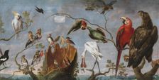 Concert of the Birds, first half of 17th century. Creator: Frans Snyders