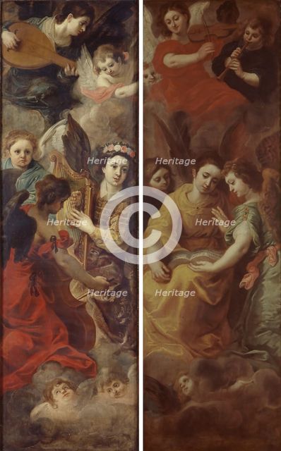 Concert of angels. Creator: Hendrick van Balen I.