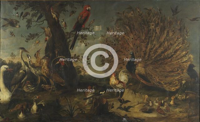 Concert of Birds, between 1629 and 1630. Creator: Frans Snyders.