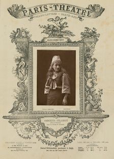 Conchita Gilabert (Role de Germaine) dans Les Cloches de Corneville, 1877. Creator: Paul Nadar