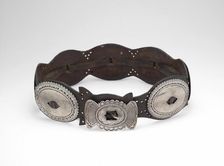 Concho Belt, 1880/95. Creator: Unknown