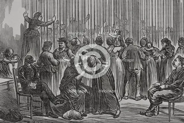 Conciergerie Prison, Versailles, Paris Commune, France, 1871. Creator: Unknown.