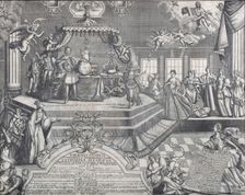 Conclusion of the Coronation of Empress Catherine I on 6 May 1724, 1724
