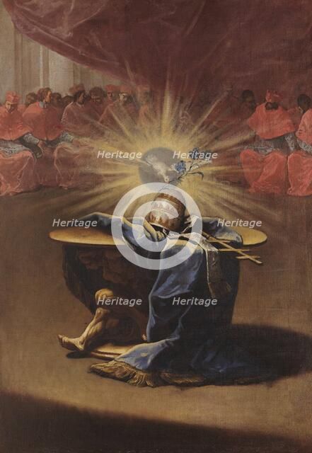 Conclave, 1687. Creator: Ricci, Sebastiano (1659-1734).